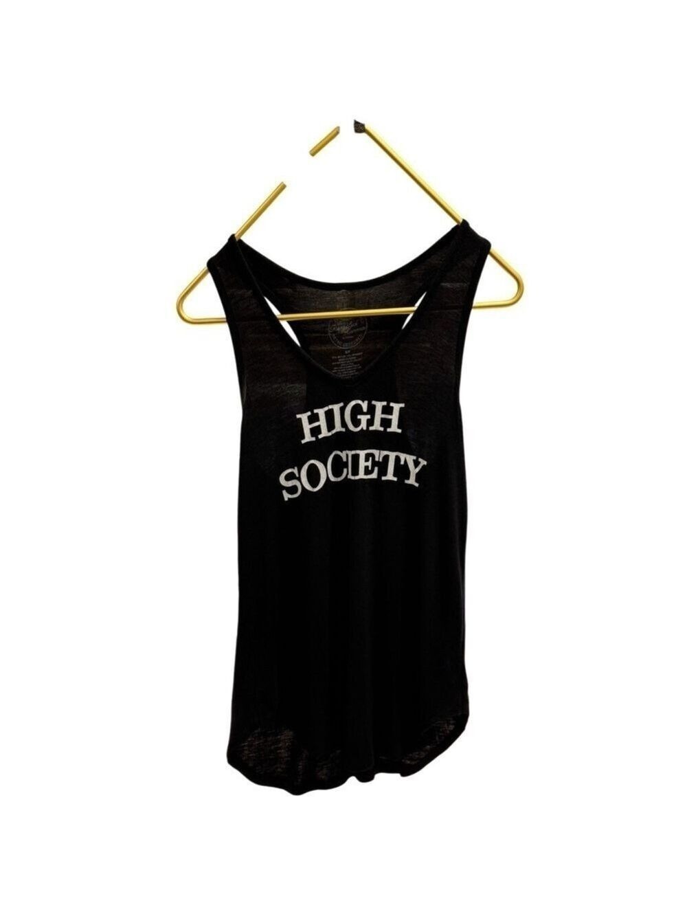 Recycled Karma High Society Tank Top – Size Small